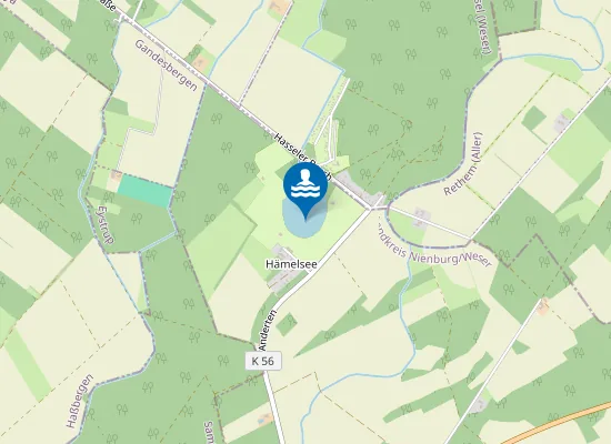 Map of HAEMELSEE ANDERTEN