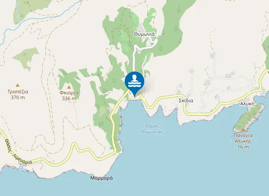Map of Θυμωνιά