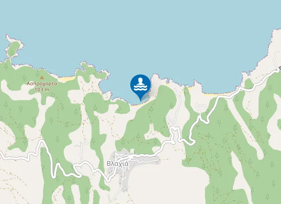 Map of Παραλία Βλαχιάς
