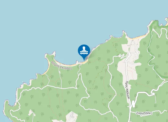 Map of Παραλία Άγκιστρο