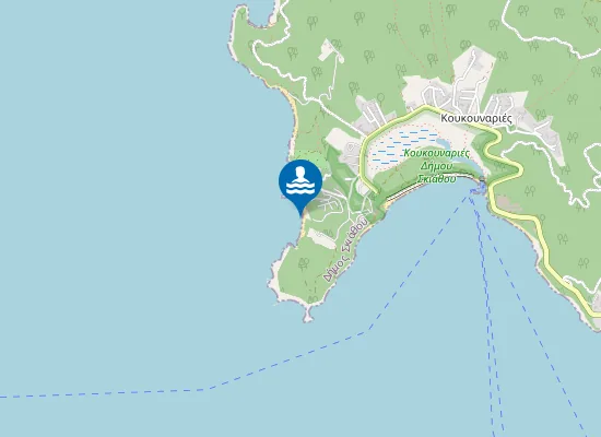 Map of Μεγάλη Μπανάνα