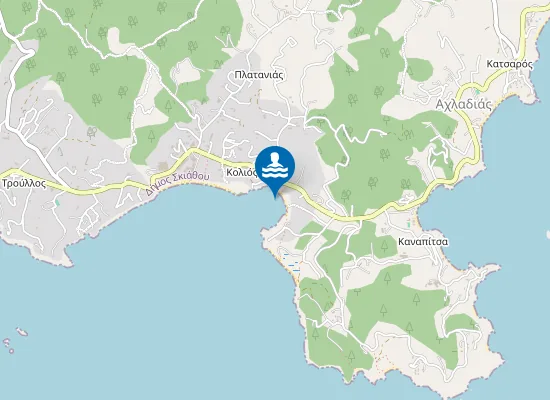 Map of Κολιός