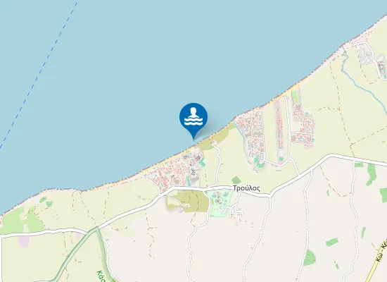 Map of Tam Tam Beach