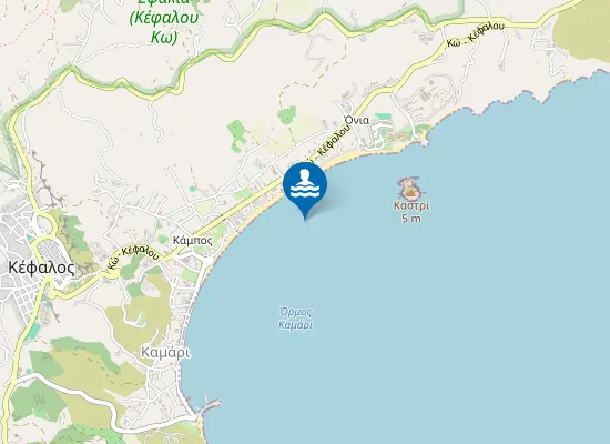 Map of Παραλία Άγιος Στέφανος