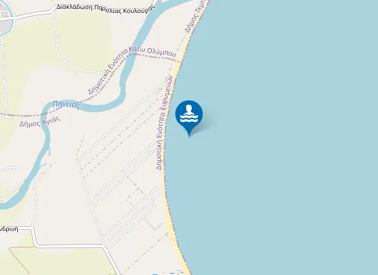 Map of Παραλία Στρίντζος