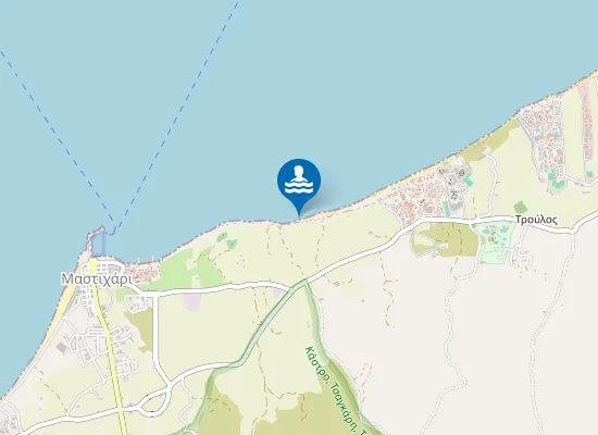 Map of Παραλία Τρούλος