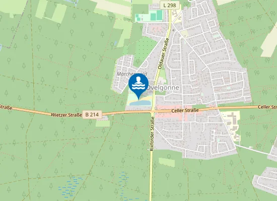 Map of STRANDBAD OVELGOENNE