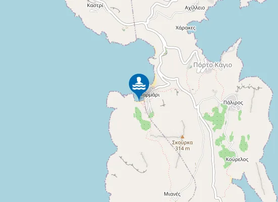 Map of Μαρμάρι