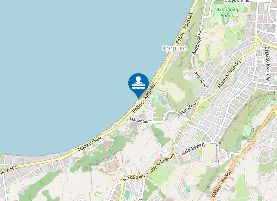 Map of Παραλία Ιξιάς