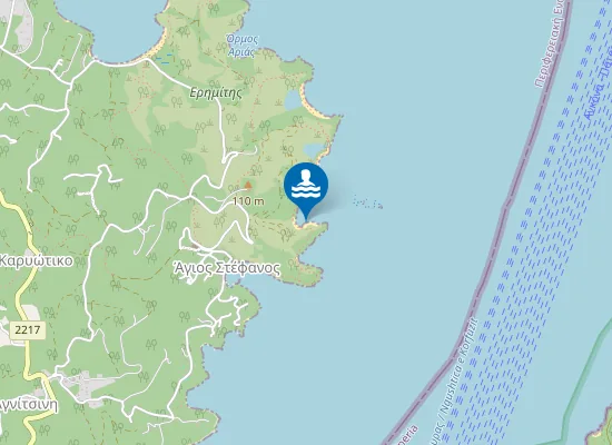 Map of Κορφοβόνια