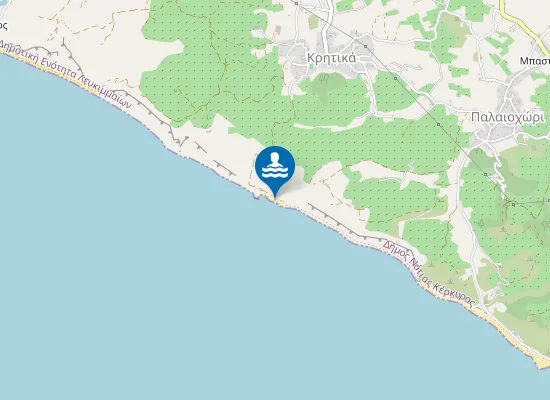 Map of skalia beach