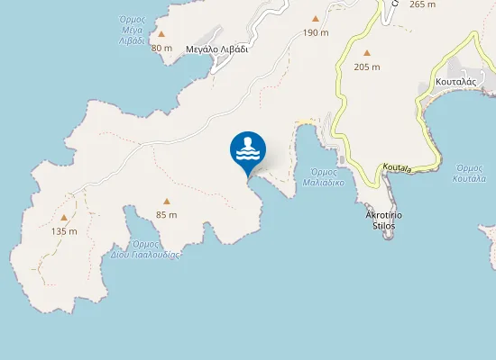 Map of Καλόγερος