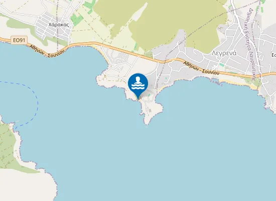 Map of Παραλία ΚΑΠΕ