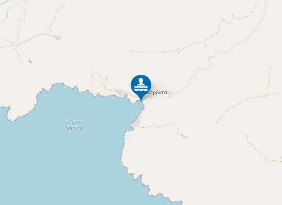 Map of Παραλία Καρύντα