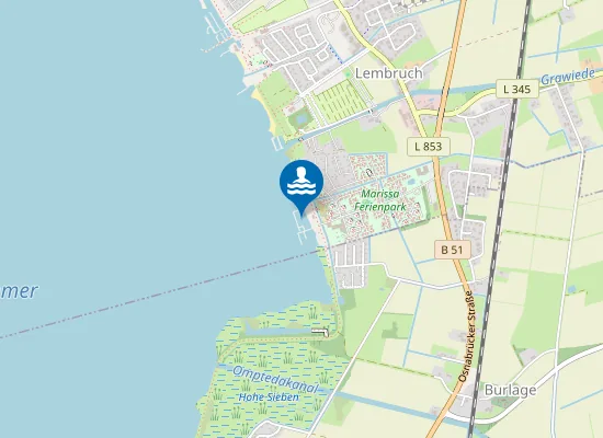 Map of DUEMMER SEE LEMBRUCH MARISSA