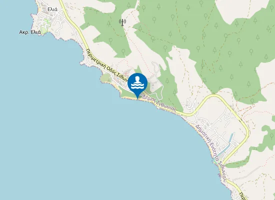 Map of Παραλία Λαγομάνδρα