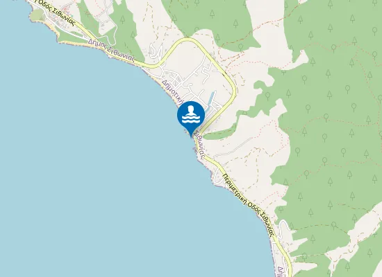 Map of Castello beach