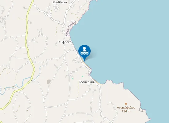 Map of Γλυφάδες