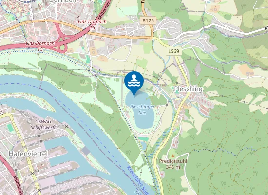 Map of PLESCHINGERSEE, STEYREGG