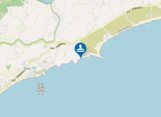 Map of Παραλία Καμήλα