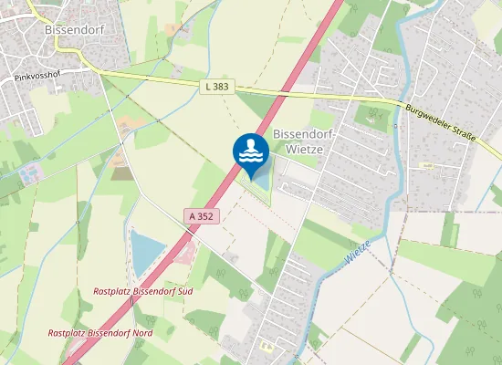 Map of NATELSHEIDESEE BISSENDORF