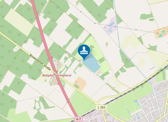 Map of SPRINGHORSTSEE
