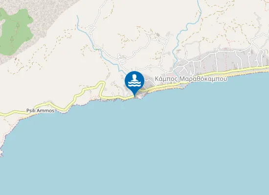 Map of Beach Aspres