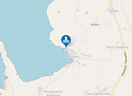 Map of Παραλία Κάτω Μέζαπος