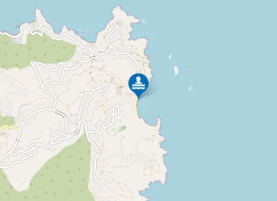 Map of Παραλία Κριαρίτσι