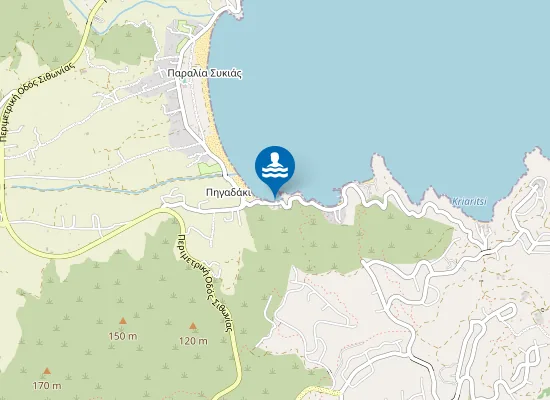 Map of Akti Linaraki Beach