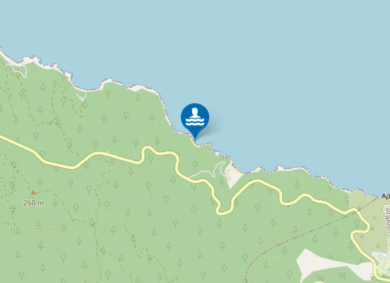 Map of Παραλία Ρόμπινσον