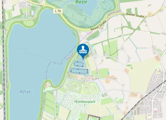 Map of Alfsee Dubbelau See