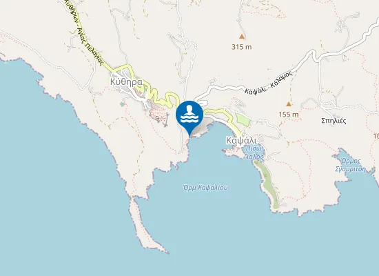 Map of Παραλία Σπαραγγάριο