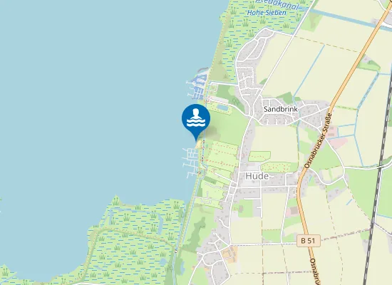 Map of DUEMMER SEE HUEDE