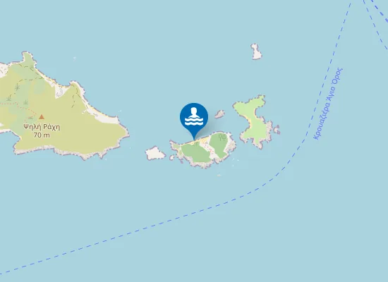 Map of Δρένια