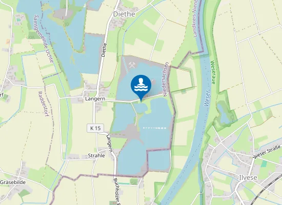 Map of BADESTELLE DIETHE LANGERN