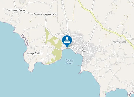 Map of Παραλία Αλυκή