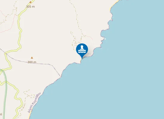 Map of Παραλία Αγνόντια
