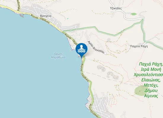 Map of Παραλία Μαραθώνα Β
