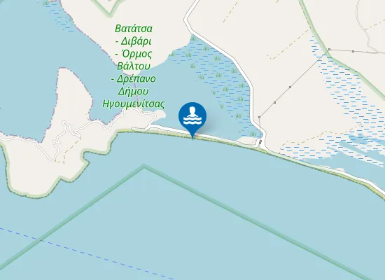 Map of Παραλία Μακρυγιάλι