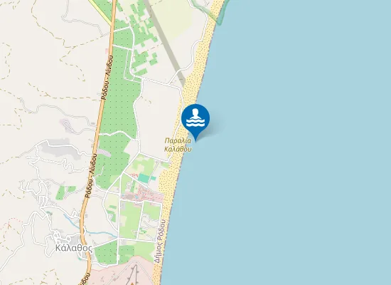 Map of Παραλία Καλάθου