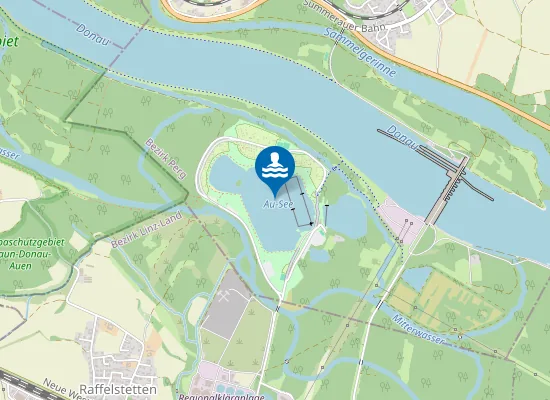 Map of AUSEE HOHENLOHE, LUFTENBERG