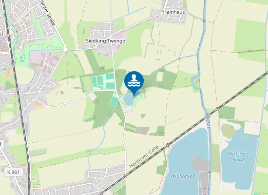 Map of WALDSEE KRAEHENWINKEL