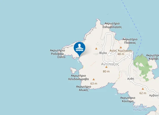 Map of Ροδοβανόπουλο