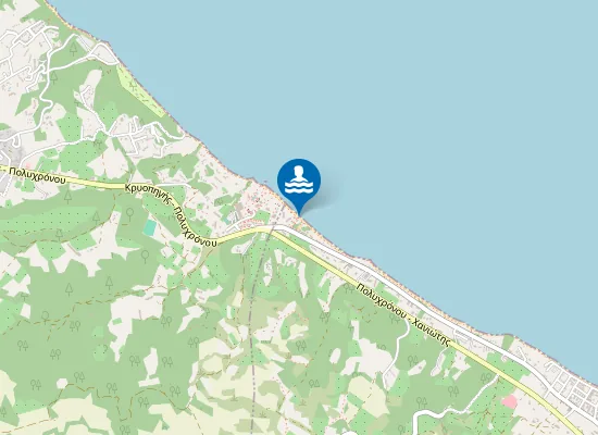 Map of ex-Azur Hotel beach resort
