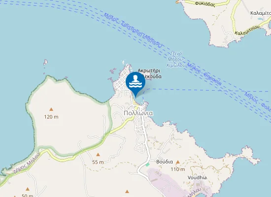 Map of Πολλώνια