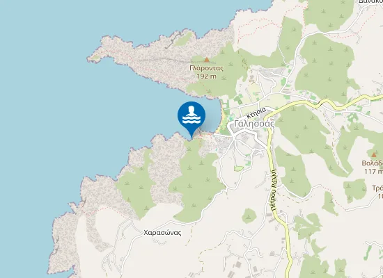 Map of Παραλία Αρμεός