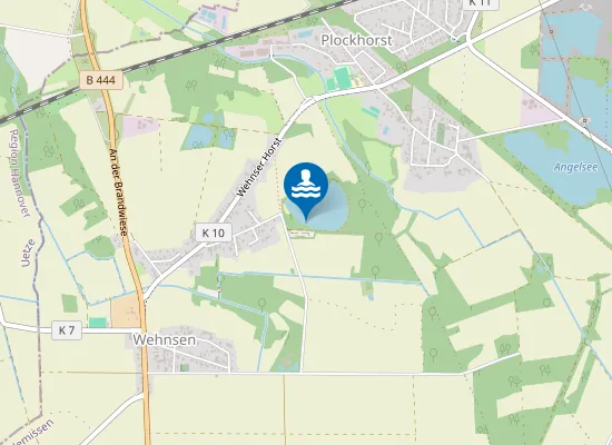 Map of KIESSEE EDEMISSEN WEHNSEN