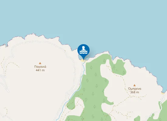 Map of Πετάλη