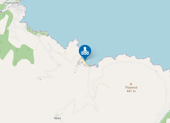 Map of Ακτή (Βουβάλι)